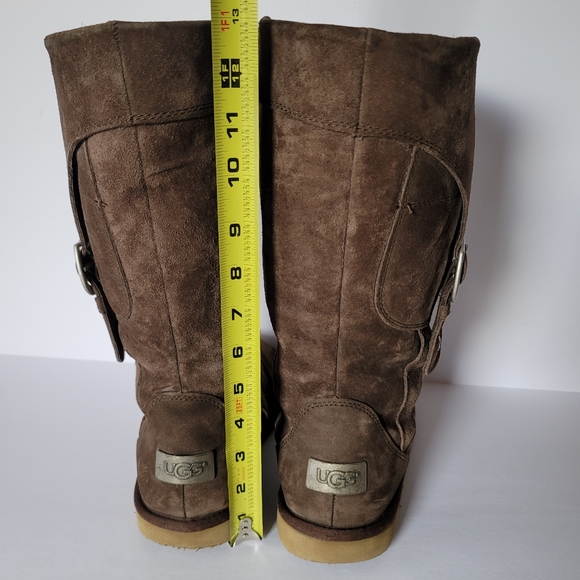 UGG Women's Australia Leather Upper Brown Suede Cargo Boots. Size 7 US /… - Picture 13 of 14